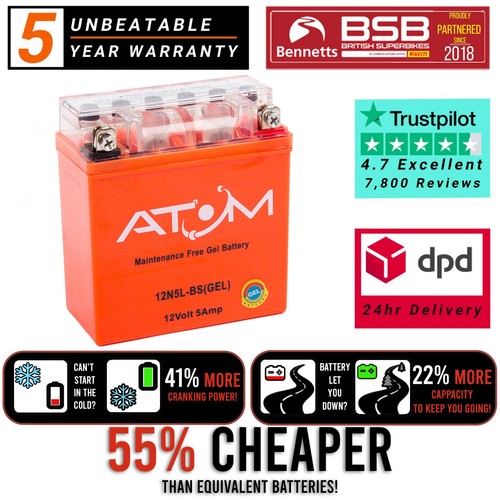 12n5l atom gel motorcycle - gel,