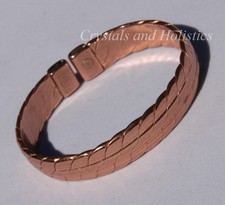 MAGNETIC - HEAVY COPPER Solid Copper Bracelet Bangle Pain Relief Arthritis M29