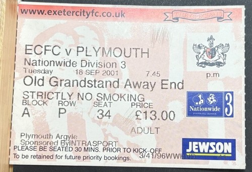 Exeter city plymouth argyle - plymouth,