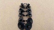 FIT JAGUAR WHEEL ARCH, MUDFLAP & SPLASH GUARD MOUNT SCREW RIVET TRIM CLIPS