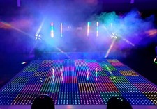 LED Dance Floor - 16' X 16' - Black - Recently Refurbished
