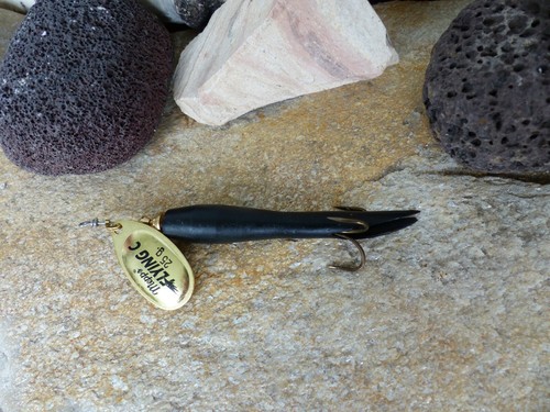Mepps flying gold black - /,