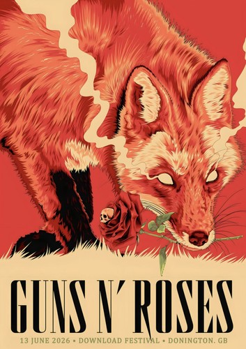 Gun roses 13th june 2026 - gun, n