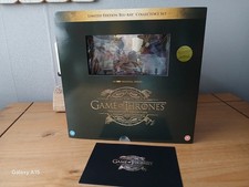 GAME OF THRONES BLU RAY COMPLETE SERIES COLLECTORS EDITION WOODEN BOX SET 