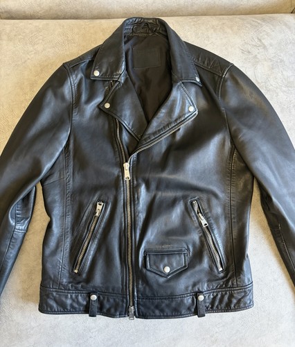 Allsaints men biker jacket - biker,