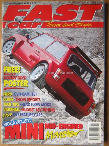 Fast car november 1992 - november,