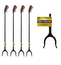 4 Litter Picker Tool Pick Up Reach Hand Tool Grabber Mobility Stick Long 76cm