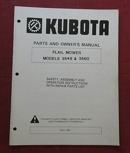 Genuine kubota 3648 3660 - genuine, "3648