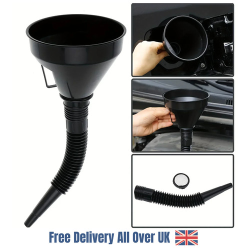 Heavy duty flexible - flexible, funnel