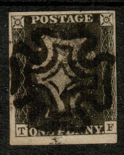 1840 penny 4 - 1840, ,