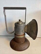 Rare Antique Vintage Dewar Mfg Co ITP Carbide Miners Lamp Very Cool!