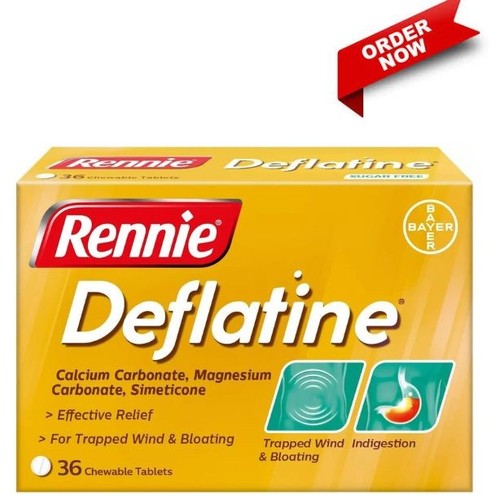 Deflatine trapped wind and - trapped,