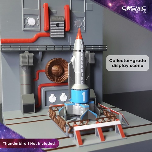 Launch bay diorama - launch,