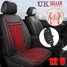 1 Pair Universal Car Seat Pad Cover Heating Heater Warm Heated Cold Winter 12V