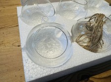 6 x 6cm Fillable Glass Globe