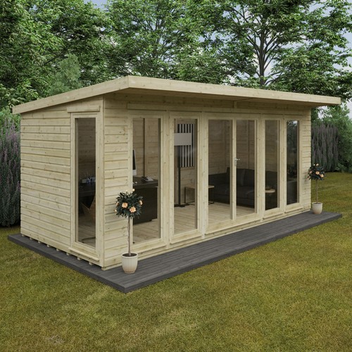 Executive home office - office, garden