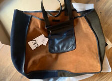 zara leather tote bag Bnwt