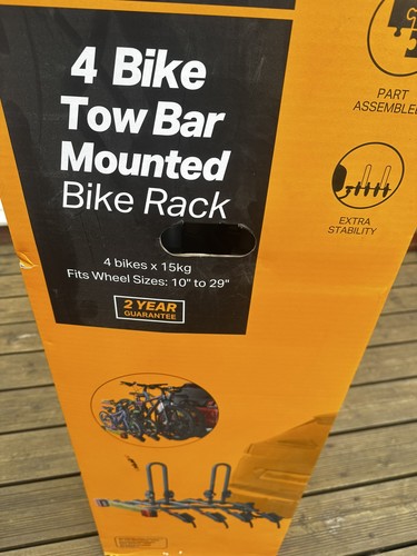 Halfords bike towbar - halfords, mounted
