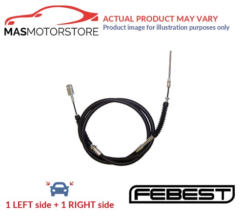Handbrake cable pair rear - cable,