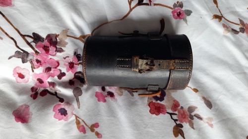 Vintage leather cased - vintage,