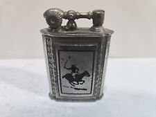 Working VINTAGE ENAMEL GOLFER