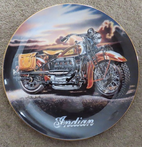 Indian motorcycle bike - motorcycle, plate
