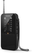 Philips TAR1509 Ultra compact Pocket FM/AM radio Built in speaker Headphone jack