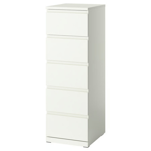 Drawer chest white tallboy - 5,