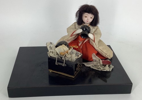 Antique japanese hina doll - japanese,