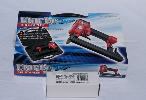 Clarke air stapler - air,