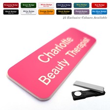 MAGNET Custom Engraved Name Badge Midwife Staff Nurse Student Doctor Surgery