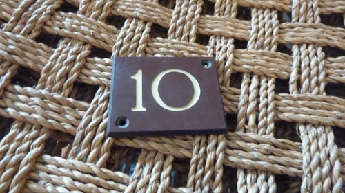 Lovely old bakelite door - lovely,