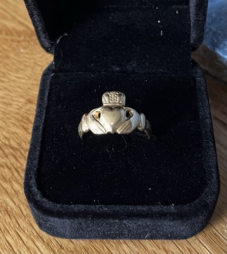 Cladagh ring 18ct solid - cladagh, gold