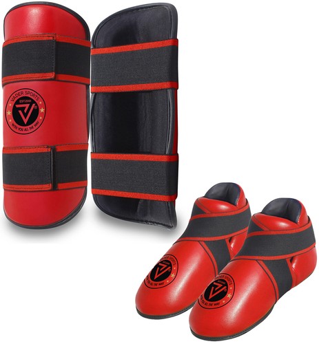 Kickboxing shin pads - shin, pad