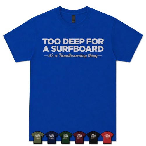 Too deep for - too,
