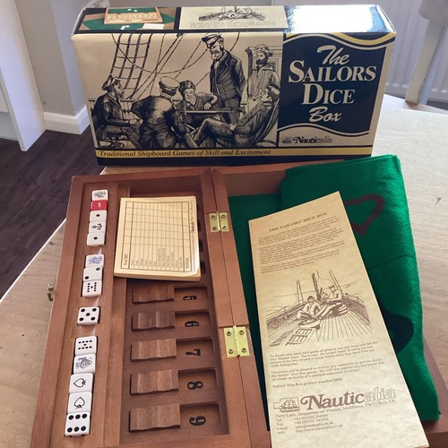 Nauticalia the sailors dice - sailors,