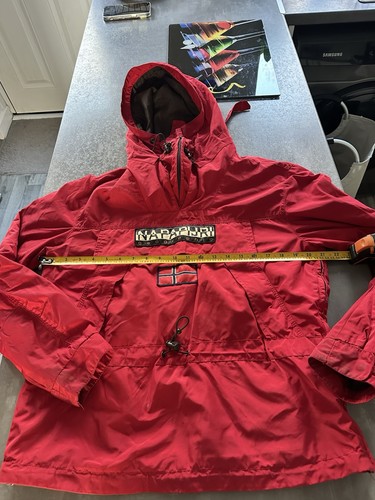Napapijri red anorak jacket - napapijri,