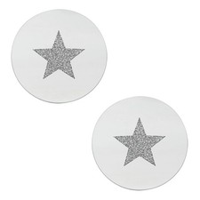 2Pc Diamante Crystal Star