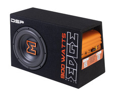 Edge EDBX10ADSP-E3 DBX Series 10" Active Bass Enclosure DSP Car Subwoofer 900W