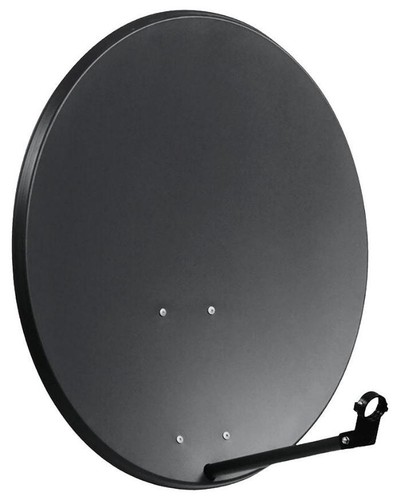 Steel satellite dish - steel, dish,