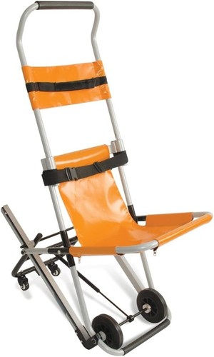 Evacuation chair stair descent - evacuation,