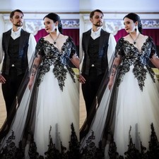 Plus Size Gothic Wedding