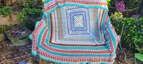 Handmade granny crochet wool - granny,