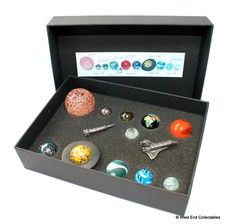 Solar System Model Glass Toy