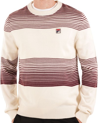 Fila vintage stripe - crew, knit
