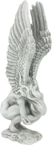 15in weeping angel sculpture - 15in.,