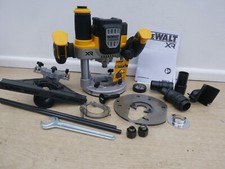 DeWALT DCW620 18v xr 1/2" & 1/4" plunge router bare unit