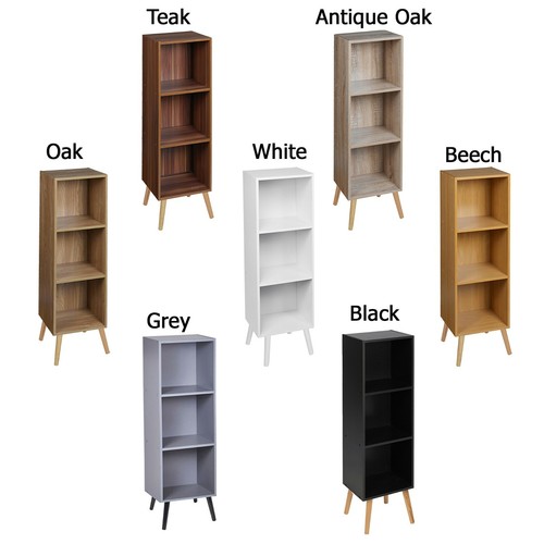 Wooden storage cube bookcase - storage,