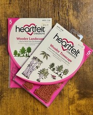 Heartfelt Creations Woodsy Treescape & Landscape Co-ordinating Stamps & Die Sets