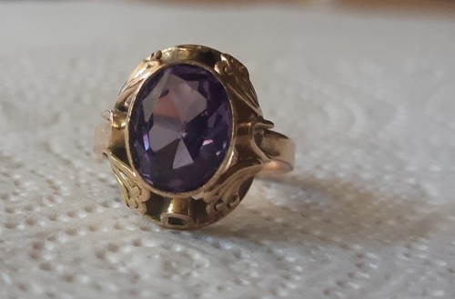 Antique vintage gold star au - vintage,